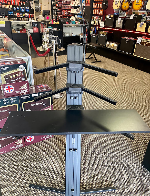 Ultimate Support MultiTier Keyboard Stand w/Mic Holder and Reverb