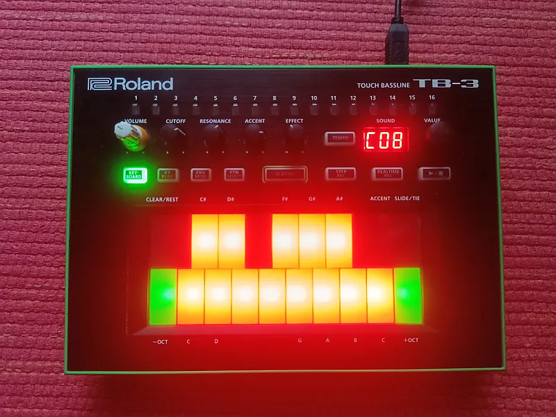 Roland AIRA TB-3 Touch Bassline Synthesizer | Reverb