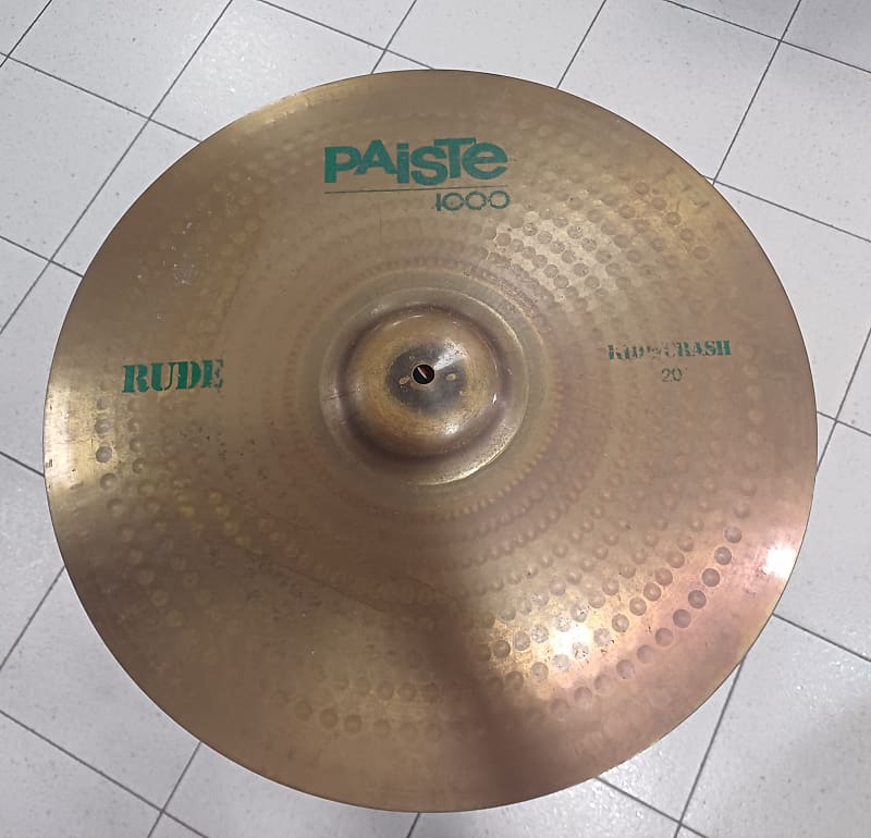 Paiste 1000 Rude Ride 20'' Reverb