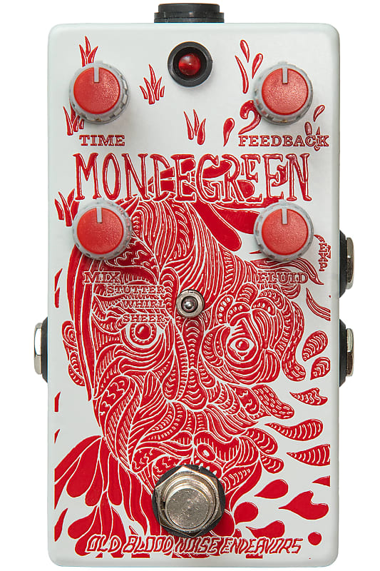 Old Blood Noise Endeavors Mondegreen Modulated Digital Delay Effects Pedal