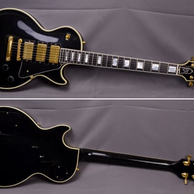 1996-1998 Gibson Les Paul Custom 1957 Historic Reissue '57 3-Pickup Black Beauty Collector's Grade ~Near MINT~ 1990's image 9