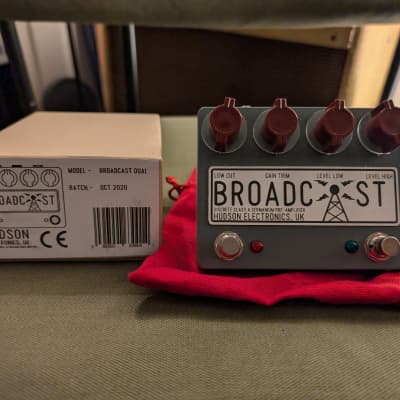 Reverb.com listing, price, conditions, and images for hudson-electronics-broadcast-dual-footswitch