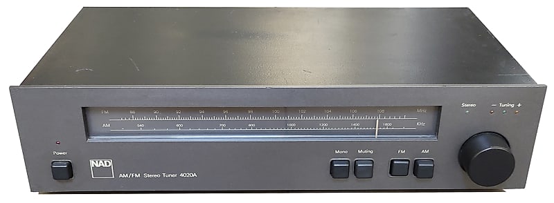 Vintage NAD 4020A AM/FM Stereo Tuner | Reverb