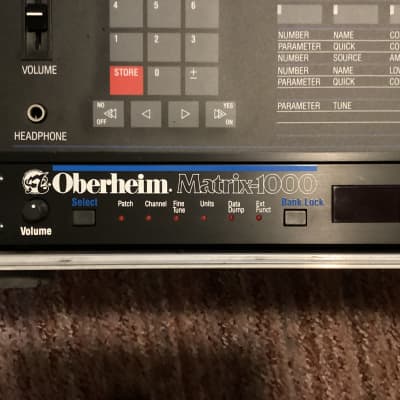 Oberheim Matrix 1000 Rackmount 6-Voice Synthesizer 1987