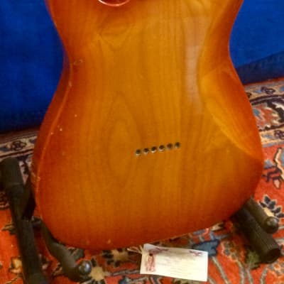 1996 Fender MIJ Sunburst FotoFlame Telecaster~50th Anniv~Player Grade Guitar w Gig Bag~Hamburglar image 6