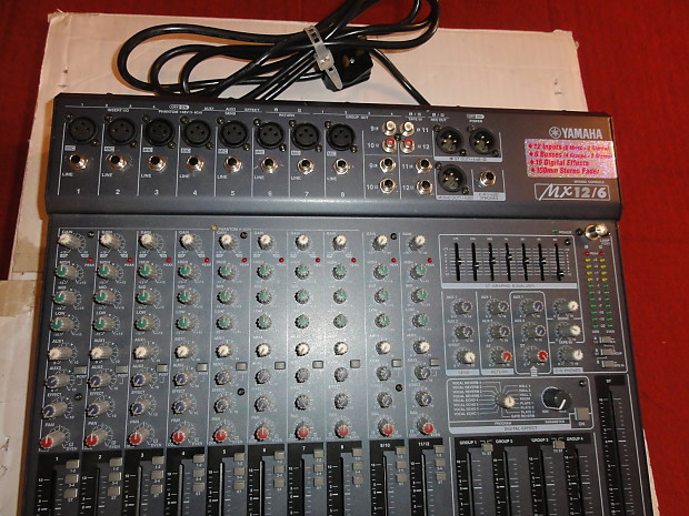 Yamaha MX12/6 Mixer with Built-in effects | Reverb Yamaha MX12/6 Mixer with Built-in effects | Reverb