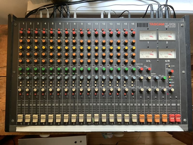 TASCAM M-216 16 Channel Analog Mixer image 1
