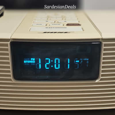 On sale Bose AWR1-1W Wave AM/FM Stereo Clock Alarm Radio Tested & Works.