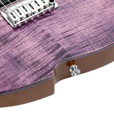 Vola Guitars OZ RV TNC Trans light Purple Gloss image 6