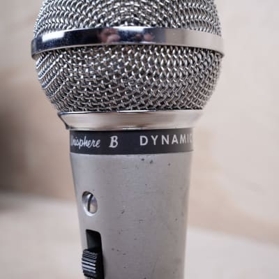Shure Unisphere B 588SB Dynamic Microphone 1970s Silver Vintage Mic image 4