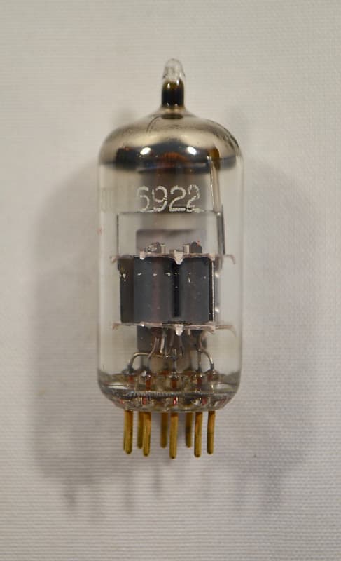Amperex ? Gold Pin 6922 E88CC TV-7D/U Tested 6DJ8 ECC88 | Reverb