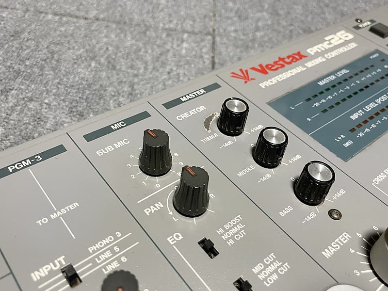 Vestax PMC26 Vintage Rotary Mixer Grey | Reverb