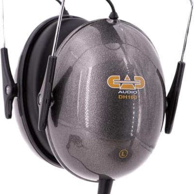 CAD Audio DH100 Drummer Isolation Headphones, Black image 3