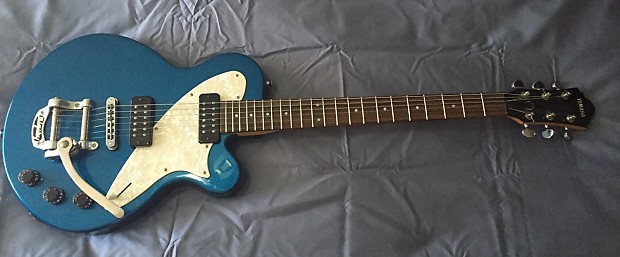 Yamaha AES 800B Shelby Blue w/ DiMarzio P100s & Genuine