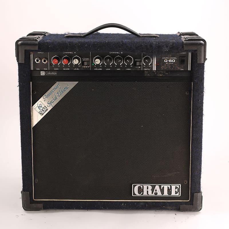 1989 Crate 65th Anniversary Special Edition G-60 Combo Amplifier - Made in USA image 1