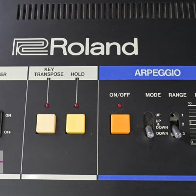 Roland JUNO-60 Analog synthesizer W/ Hard Case in Very Good condition image 12