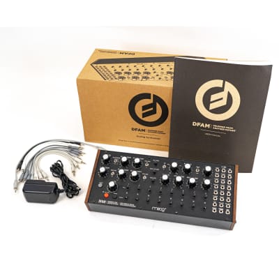 Moog DFAM Semi-modular Eurorack Analog Percussion Synthesizer with Accessories