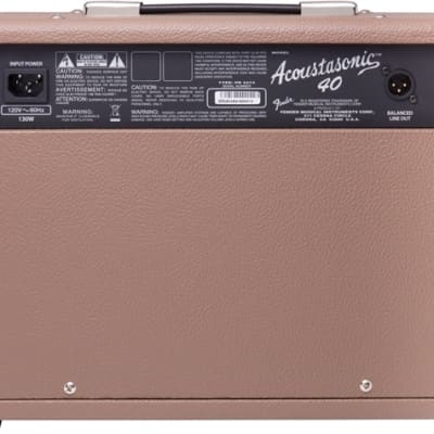 Fender Acoustasonic 40 40-watt Acoustic Combo Amplifier image 4