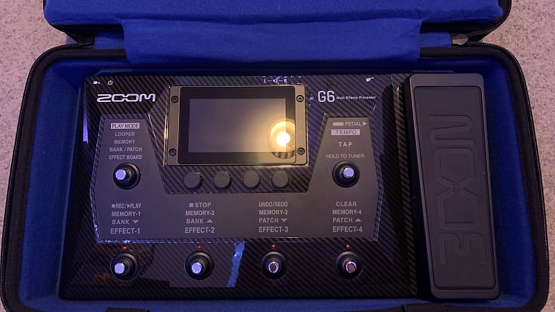 ZOOM G6セット ZOOM G6 Multi-Effects Processor｜ミュージックランドKEY