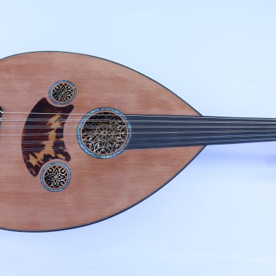 Special Turkish Oud MCO-405 | All Solid Handmade Oud String Musical Instrument Aoud Ud image 3