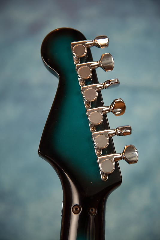Fernandes Stratocaster FST-65 86 Black-Blu | Reverb