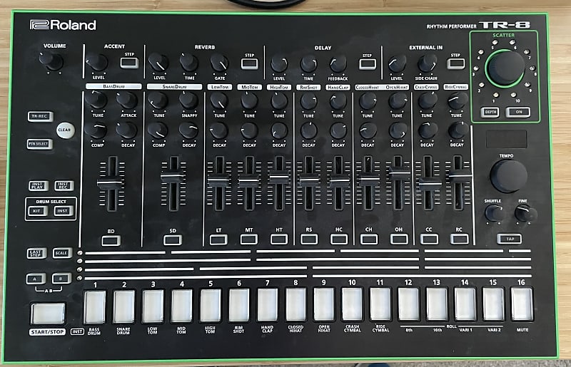 Roland AIRA TR-8 Rhythm Performer Drum Machine