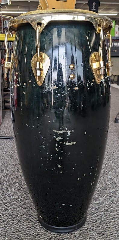 Pair of Afro by Pearl Conga drums with LP heads - work great