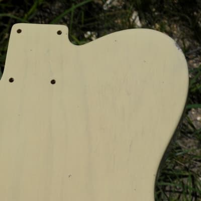 3lbs 9oz BloomDoom Nitro Lacquer Aged Relic Blonde T-style Vintage Custom Guitar Body image 13