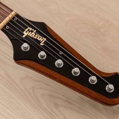 1996 Gibson Firebird V Vintage Sunburst 100% Original w/ Banjo Tuners, Case image 4