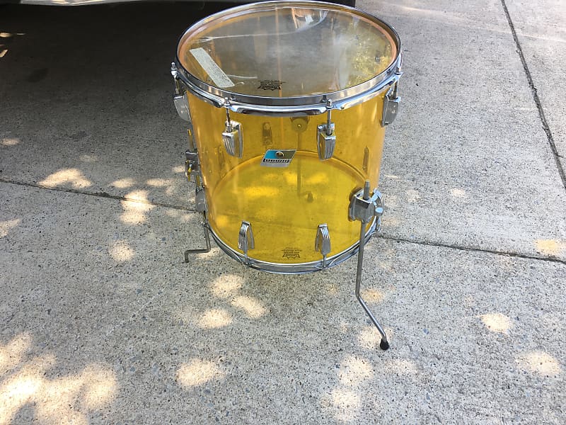 ludwig vistalite floor tom