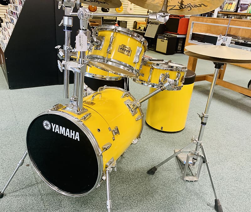 Yamaha Hip Gig 5-Piece Nesting Drum Kit Version 1 Yellow | Reverb