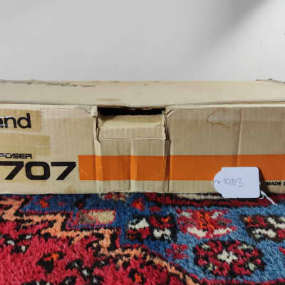 Roland TR-707 Rhythm Composer 1985 - White (Serviced / Warranty / Boxed)