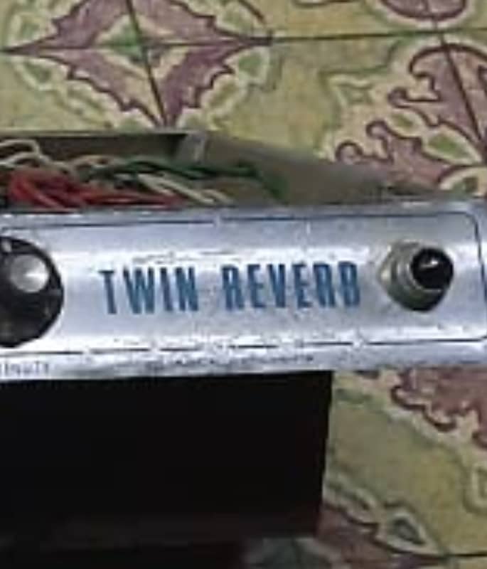 1971 Fender Twin Reverb Non Master Volume Silverface Reverb