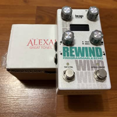 Reverb.com listing, price, conditions, and images for alexander-pedals-rewind-programmable-echo