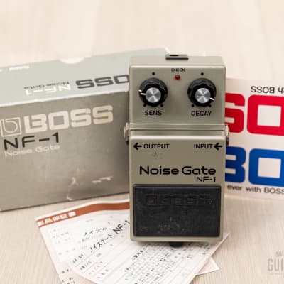 Reverb.com listing, price, conditions, and images for boss-nf-1-noise-gate