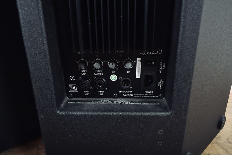 Electro-Voice (EV) SxA250 Powered Speaker Pair (church owned