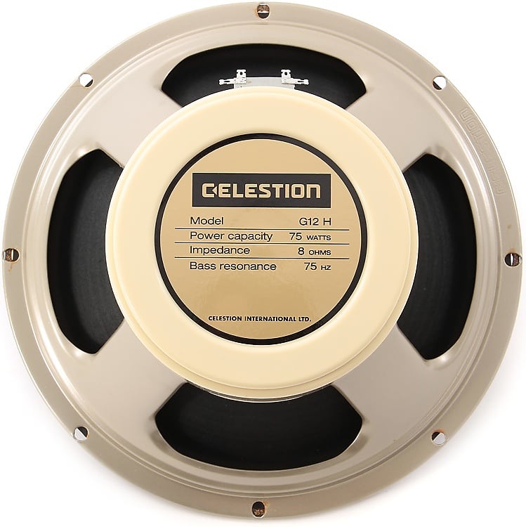 Celestion G12H-75 Creamback 12-inch 75-watt Replacement Guitar Amp Speaker - 8 ohm image 1