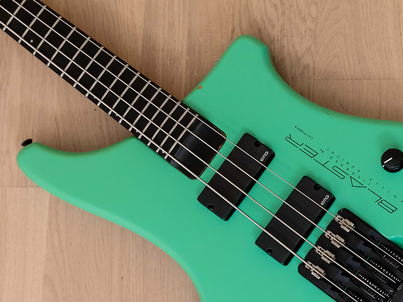 1990s Blaster Licensed by Philip Kubicki Ex Factor Headless Electric Bass  Seafoam Green, Japan