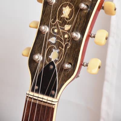 Höfner 4575 verythin + orig. case! – 1965 German Vintage Thinline Archtop Semi-Acoustic Guitar image 14