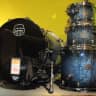 Mapex Saturn IV Exotic 4-Piece Shell Pack in Deep Water Ash Burl