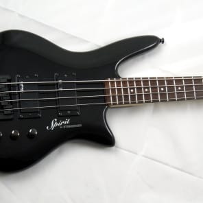 ベース Spirit by steinberger xz-2 Used Steinberger xz2 spirit Black Electric Bass Guitar Black