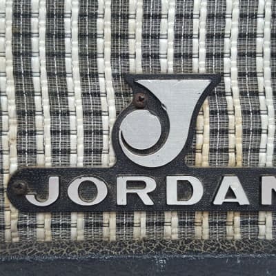 Jordan Model 10 Electric Guitar Amplifier with Fender Guitar Cable - Nice! image 5