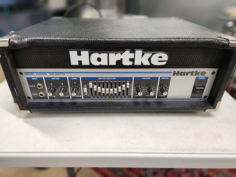 Hartke HA5500 500 WATTS ベースアンプ 音響機材 ジャンク T6065423 ...