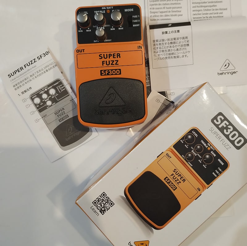 Behringer SF300 Super Fuzz Pedal 2010s - Standard image 1