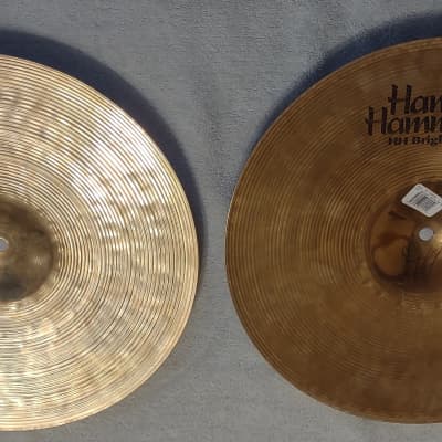 Sabian HH Hand Hammered 14" Bright Hats - Hi-Hat Cymbals (Pair) - Brilliant image 22