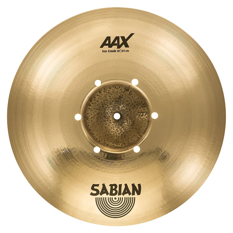 Sabian 18" AAX Iso Crash Cymbal 2013 - 2018 image 1