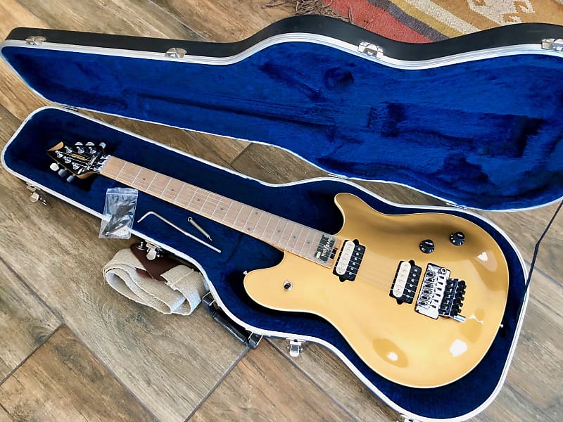 SWEET! Peavey EVH Wolfgang Standard Goldtop, Archtop, Pat | Reverb