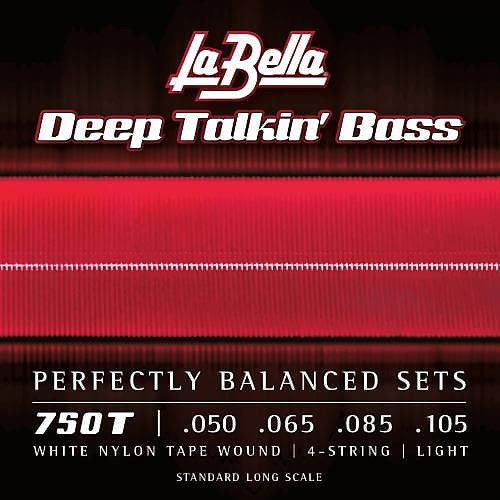 La Bella Deep Talkin' Bass Flat Wound 4 String Sets - 750T .050-.105 image 1