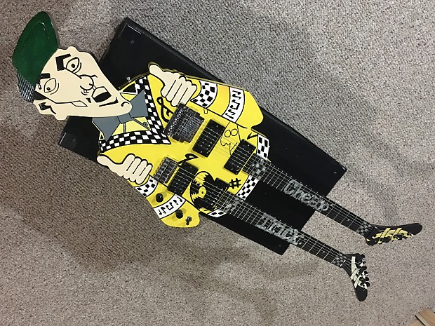 Cheap trick double neck guitar top