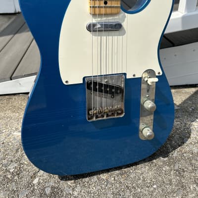 Hahn Model 228 electric guitar - Pelham Blue Relic for sale